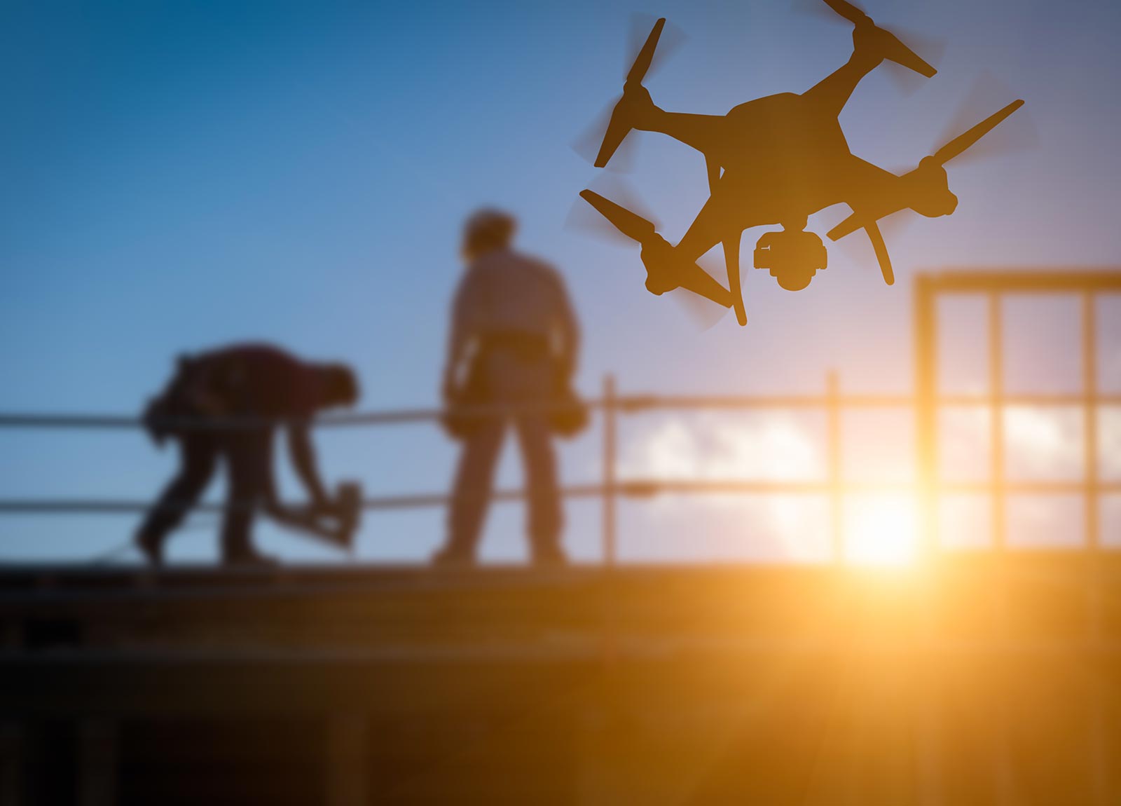 Riprese con droni per condomini e cantieri